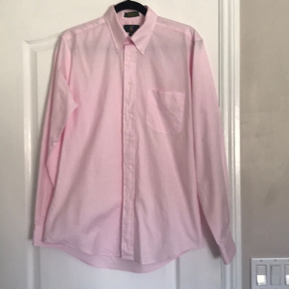 Men’s Club Room Pin Point Dress Shirt